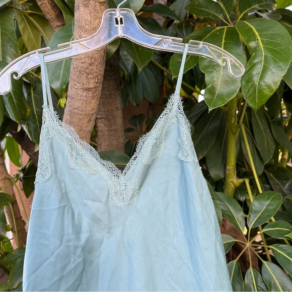 Victoria’s Secret blue slip with a lace trim. - Picture 2 of 6